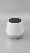 App-Connected Skincare Device with Brushed Stainless Steel